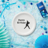 野球の誕生日パーティー ペーパープレート (パーティー)