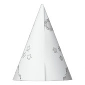 野球の誕生日パーティー(男の子) – 自分の帽子に色を付ける パーティーハット (裏面)