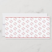 野球の誕生日写真子供たち サンキューカード (裏面)