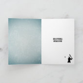 野球の遊男オングレーオスのスポーティ誕生日 カード (内部)