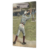 野球の選手が2塁で放たれる クリップボード (左)