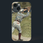 野球の選手が2塁で放たれる iPhone 13ケース<br><div class="desc">これはケン絵画バーンズの野球ドキュメンタリーに属している！選手はベースに達するために毛を立てながら秒で投げ出される。お前の人生の船頭に最適な贈り物だ！</div>