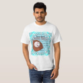 野球の静穏の祈り Tシャツ (正面フル)