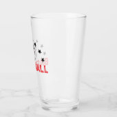 野球の飲みガラス タンブラーグラス (左)