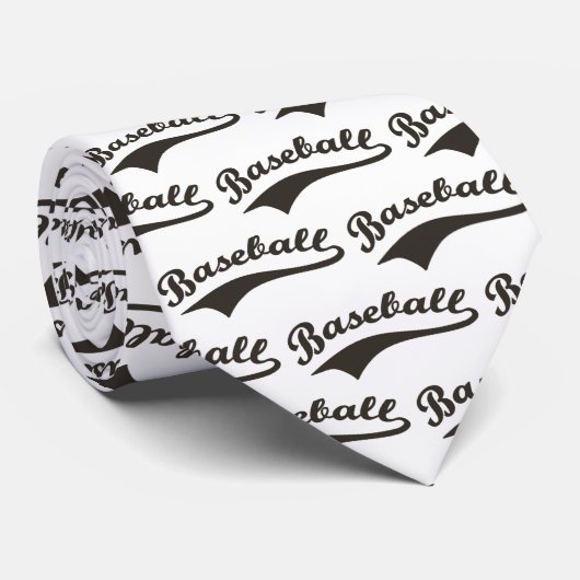 野球の黒字脚本 ネクタイ (ロール)