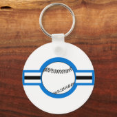 野球の。エアスター。 キーホルダー (正面)