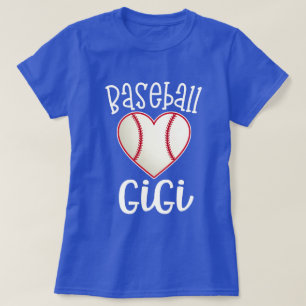 野球のGigiレディース祖母のゲーム日のギフト Tシャツ