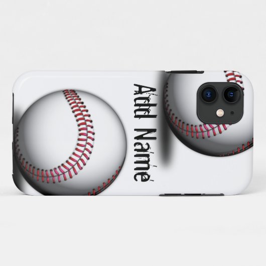 野球のiPhone 5の場合 Case-Mate iPhoneケース (裏面(横))