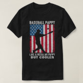 野球のPAPPYは通常のPAPPYのようにアメリカクールの Tシャツ (デザイン正面)