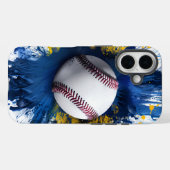 野球のSplash iPhone / iPadケース Case-Mate iPhoneケース (裏面 (横))
