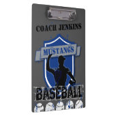 野球はあなた自身の一流の用箋挟を加えます クリップボード (右)