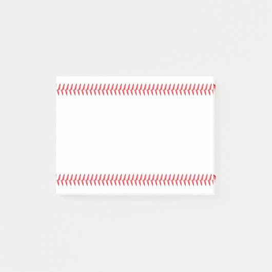 野球はテーマスポーツをステッチします ポストイット (正面)