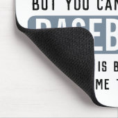 野球はハピネスおもしろい野球カスタム マウスパッド (コーナー)