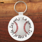 野球は単なる試合ではない キーホルダー (正面)