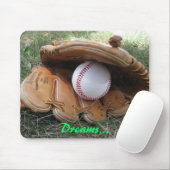 野球は夢を見ます… マウスパッド (マウス)