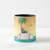 野球は生命コーヒー・マグです マグカップ (中央)