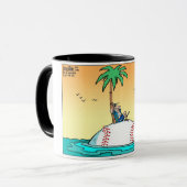 野球は生命コーヒー・マグです マグカップ (正面左)