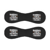 野球は私のお気に入りのシーズンだおもしろい野球 野球ボール (パネル)