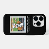 野球は90%がメンタル iPhoneケース (裏面横)