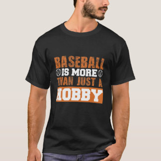野球への情熱 - ゲームに勝るもの Tシャツ