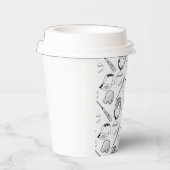 野球またはソフトボールのコラージュ 紙コップ (右)