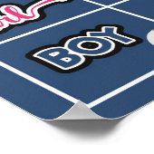 野球または弓が投票をキャスト ポスター (角)