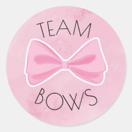 野球または弓のジェンダーが明らかにする ラウンドシール