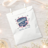 野球または弓ジェンダーの明かす フェイバーバッグ (クリップ留めされた状態)