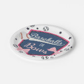 野球または弓ジェンダーの明かす ペーパープレート (アングル)