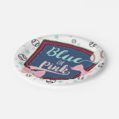 野球または弓ジェンダーの明かす ペーパープレート (アングル)