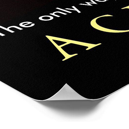 野球やる気を起こさせるの成果 ポスター (角)