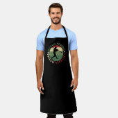 野球やる気を起こさせるチームの価値観 エプロン (着用した状態)