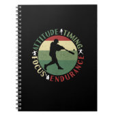 野球やる気を起こさせるチームの価値観 ノートブック (正面)