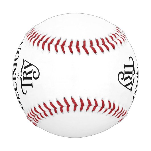 野球やる気を起こさせるボール 野球ボール (正面)