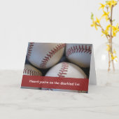 、野球よく得て下さい カード (黄色い花)