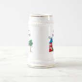 野球をする ビールジョッキ (中央)