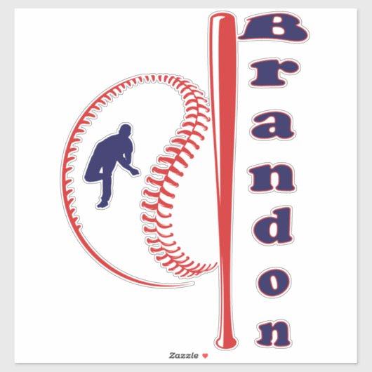 野球をテーマにしたオールスタースポーツ シール (シート)