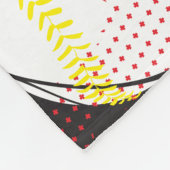 野球をテーマにしたバー(ユダヤ教の)バル・ミツバーテイクホームギベウェイ フリースブランケット (角)