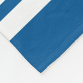 野球をテーマにしたパーソナライズされた子ども フリースブランケット (角)