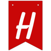 野球をテーマにしたパーソナライズされた誕生日 バンティングフラッグ (第2の旗)