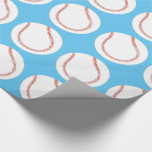 野球をテーマにしたラッピング紙 ラッピングペーパー (角)