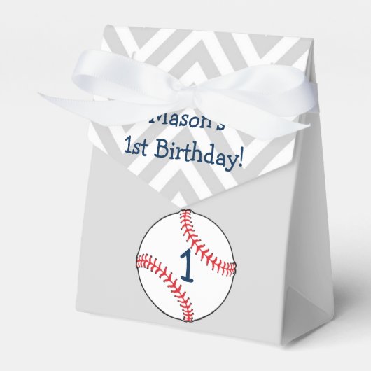 野球をテーマにした最初の誕生日の優勝者 フェイバーボックス (正面サイド)