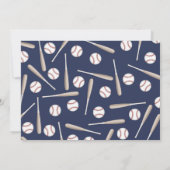 野球をテーマにした誕生日サンキューカード サンキューカード (裏面)