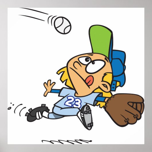 野球を取ること ポスター (正面)