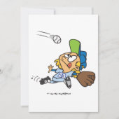 野球を取ること 招待状 (正面)