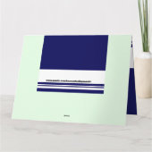 野球を祝おう カード (裏面)