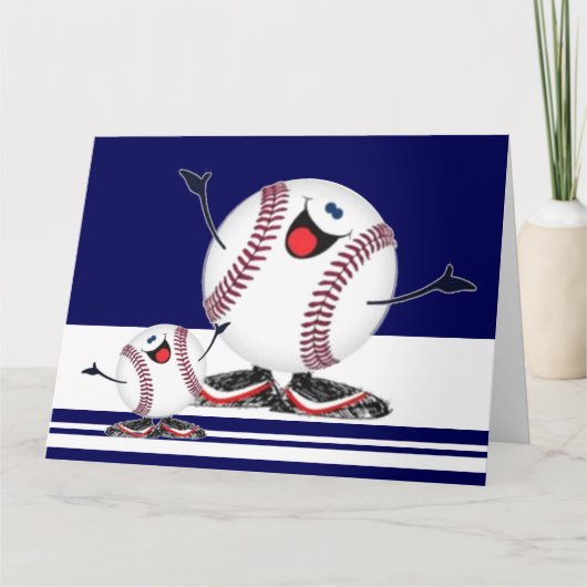 野球を祝おう カード (正面)