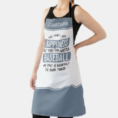 野球を見るのは幸福おもしろい野球 エプロン (インサイチュ)