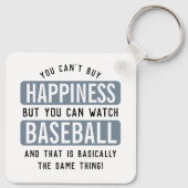 野球を見るのは幸福おもしろい野球 キーホルダー (裏面)