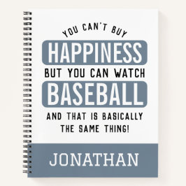 野球を見るのは幸福おもしろい野球 ノートブック